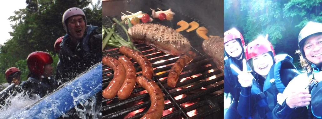 群馬 TOP水上カンパニー 半日ラフティング＆手ぶらBBQ 予約＜貸切で安心！＞